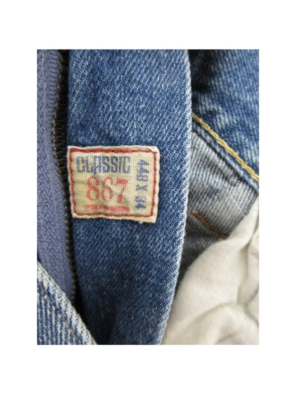 Polo Ralph Lauren Jeans 44X34 Big 867 Classic Fit Authentic Denim Pants